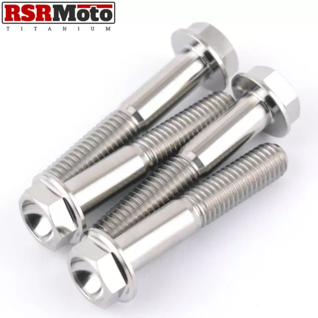 Honda RVF400 VFR400 VFR800 VTR1000 SP1 Titanium Fork Axle Pinch Bolts 2