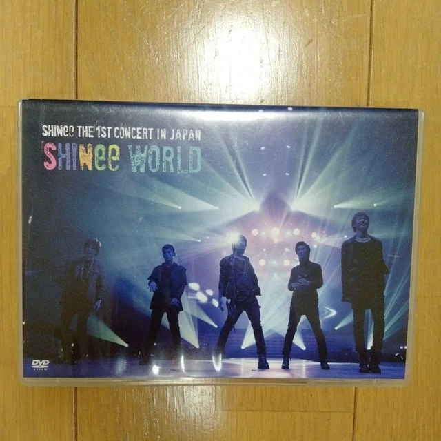 SHINEE THE 1ST Concert in Japan Concert DVD Seal Ed From