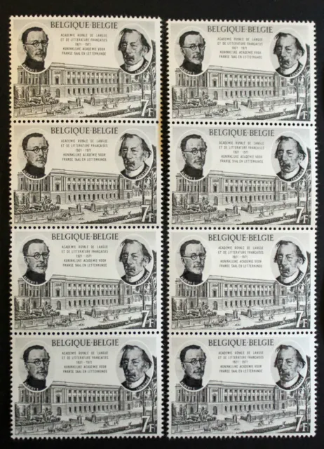 Timbre BELGIQUE / BELGIUM Stamp - Yvert Tellier n°1576 x8 n** (Cyn22)