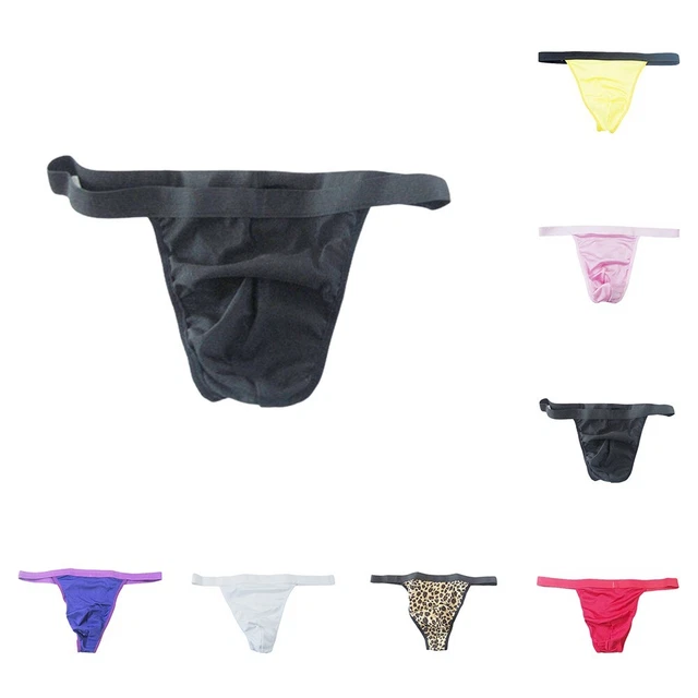 Lot De 2 Slips Homme Imprimé Léopard - Taille Unique - Polyester - Neufs Avec étiquettes