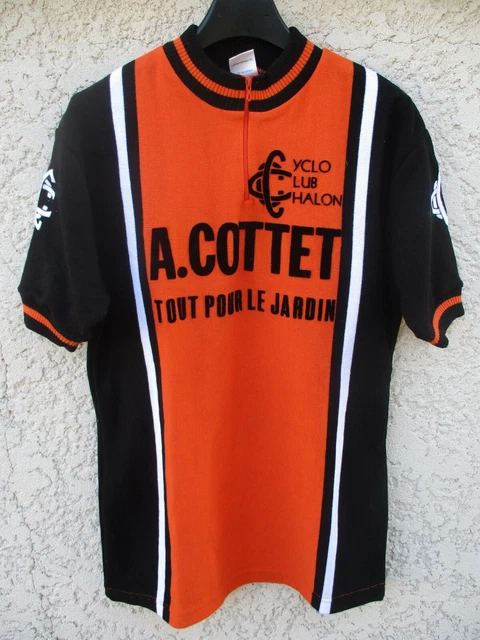 MAILLOT CYCLISTE CYCLO CLUB CHALON orange vintage 70 s shirt jersey trikot 4 L EUR 29 90 PicClick FR