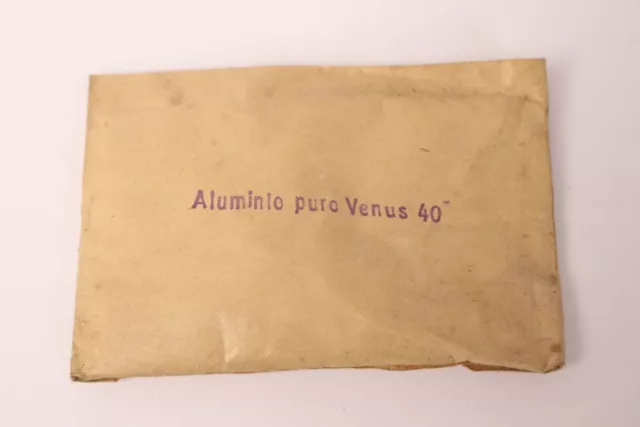 Aluminio puro Venus 40 Farbe Pulver Farbpulver zum versilbern Alu ca. 29g Alt