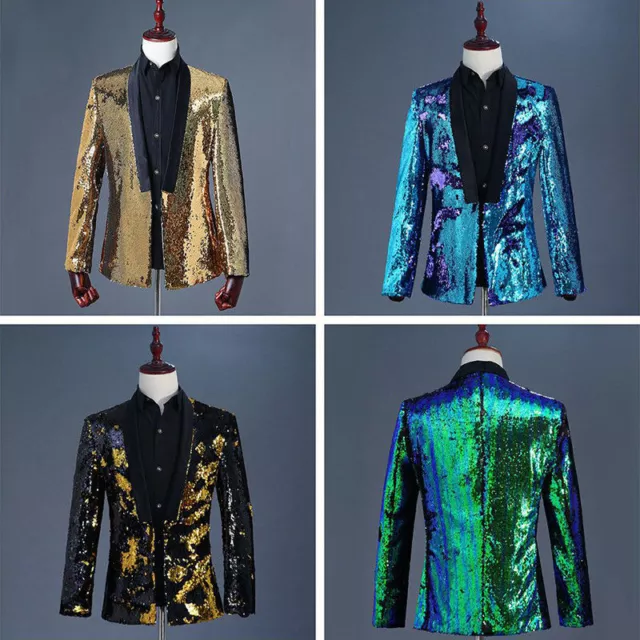 Abito hotsell uomo paillettes
