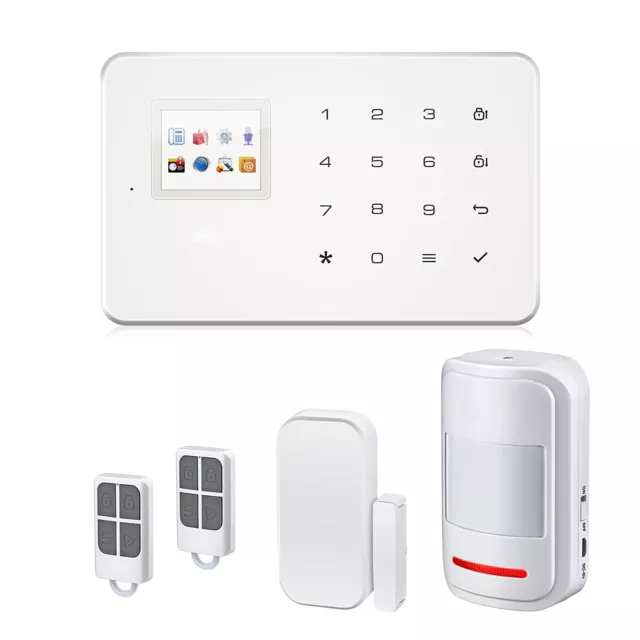 Secrui KW18 Wifi Inalámbrico Hogar Alarma Seguridad Sistema Ladrón Intruso SMS G