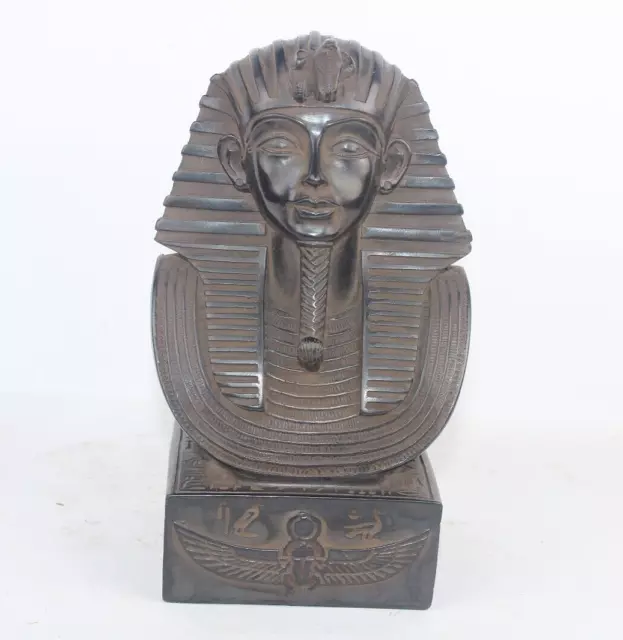 AMAZING KING TUTANKHAMUN HEAD Ancient Egyptian Antique Statue Egypt History 3