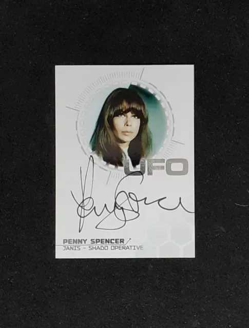 Penny Spencer UFO Series 3 Autographed Trading Card 2020 Silver Foil PS2 Signed