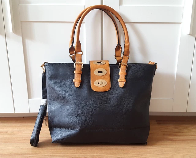 Shopper Tasche Taschen Damen Waffel Muster Frauen Plüsch Schulter