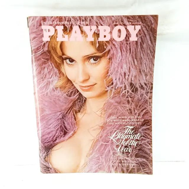 Playboy Magazine June 1974 Cyndi Wood Cover Sandy Johnson Centerfold