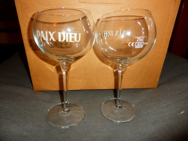 Verres paix dieu 25 et 50cl - Arts de la table