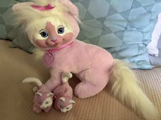 HASBRO 1993 KITTY Surprise With 2 Kittens Vintage (puppy