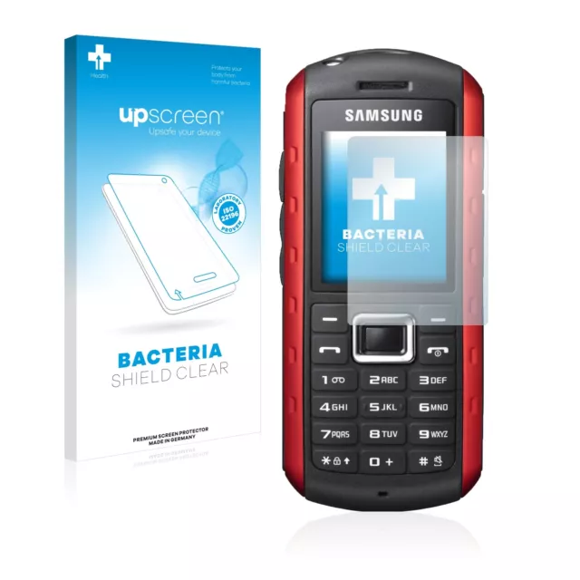 upscreen Schutzfolie für Samsung B2100 Anti-Bakteriell Displayfolie Klar