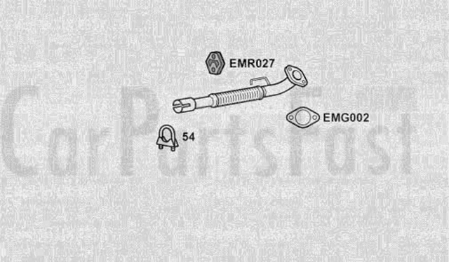 Tuyau D'échappement Ford Fiesta 1.3 Essence 1998-2003 - BM Catalysts AR0265 - Neuf