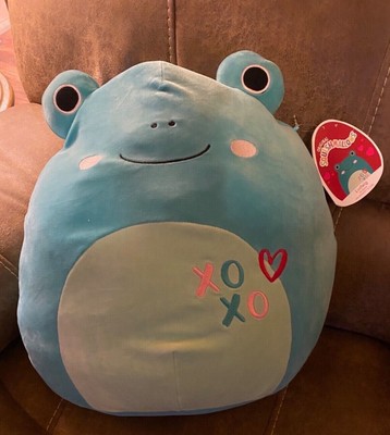 valentines day squishmallow frog