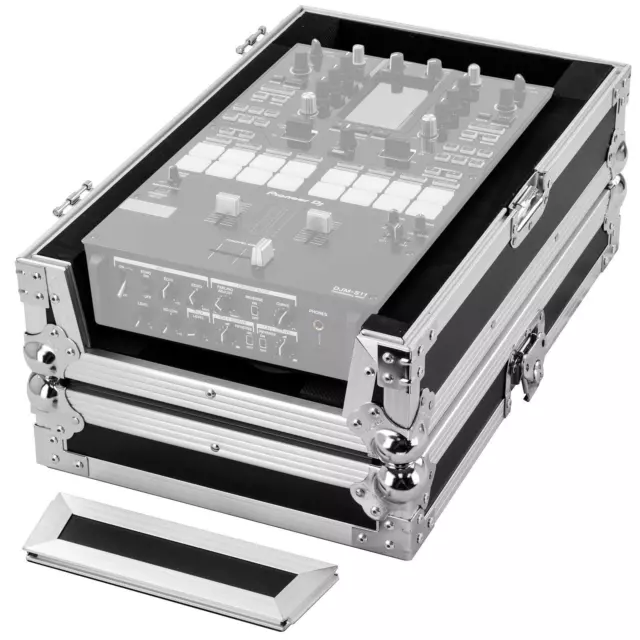 Odyssey FZDJMS11 Flight Road Case in Silver to fit Pioneer DJM-S11 Mixer idjnow