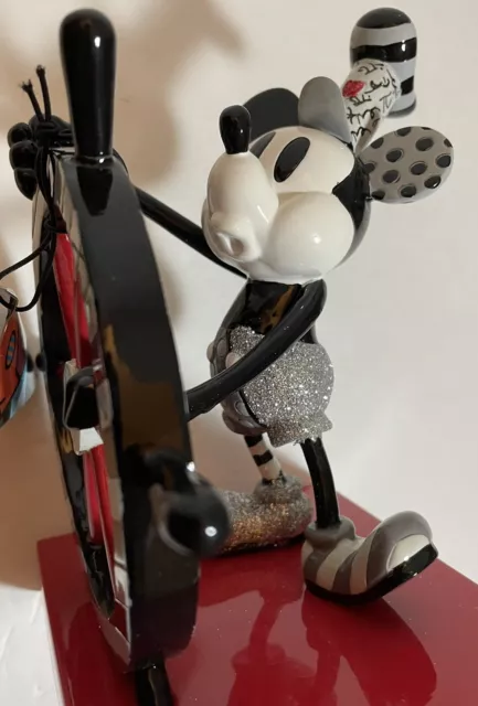 Disney Britto Steamboat Willie “Mickey” figurine. By Enesco