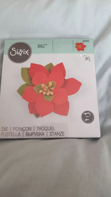 Sizzix Bigz Die, Build A Bloom, Poinsettia 661294 by Pete Hughes