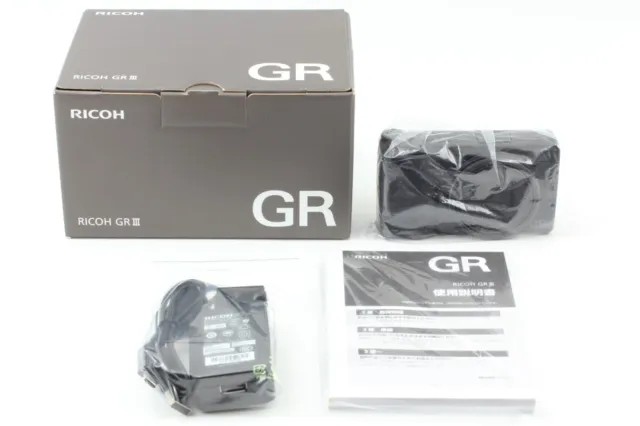 [Top Mint in Box]  Ricoh GR III 24.2MP APS-C Compact Digital Black Camera Japan 2