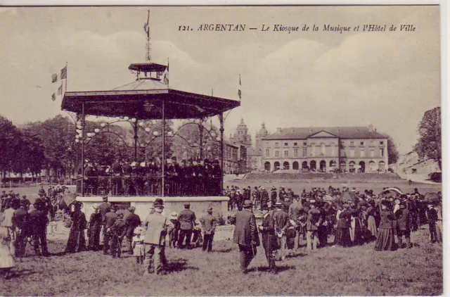 CPA 61 ORNE Près Alençon Magny le Désert Flers  LA FERTE-MACE  La Gare 1907