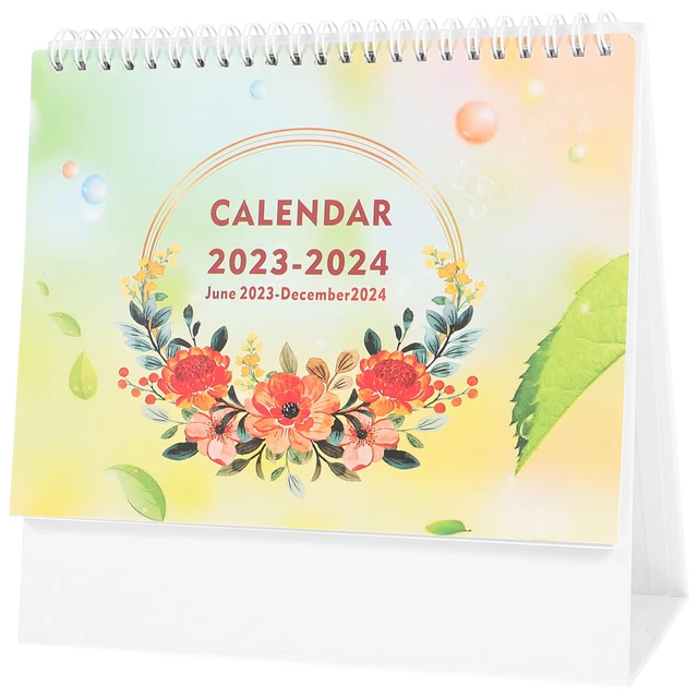 DESKTOP CALENDAR 20232024 Table Calendar Office Calendar Monthly