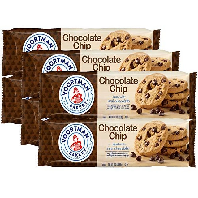 Voortman Chocolat Puce Cookies, 364ml Paquet De 6