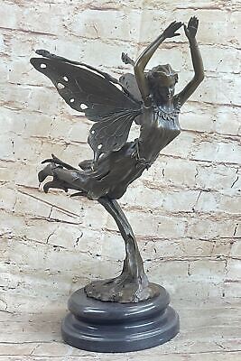Dragonfly Elf Fairy Art Deco Style Art Nouveau Style Bronze Hot Cast Deal Sale