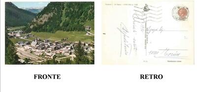 VAL BADIA DOLOMITI CARTOLINA TRENTINO ALTO ADIGE VIAGGIATA 1976 CORVARA 