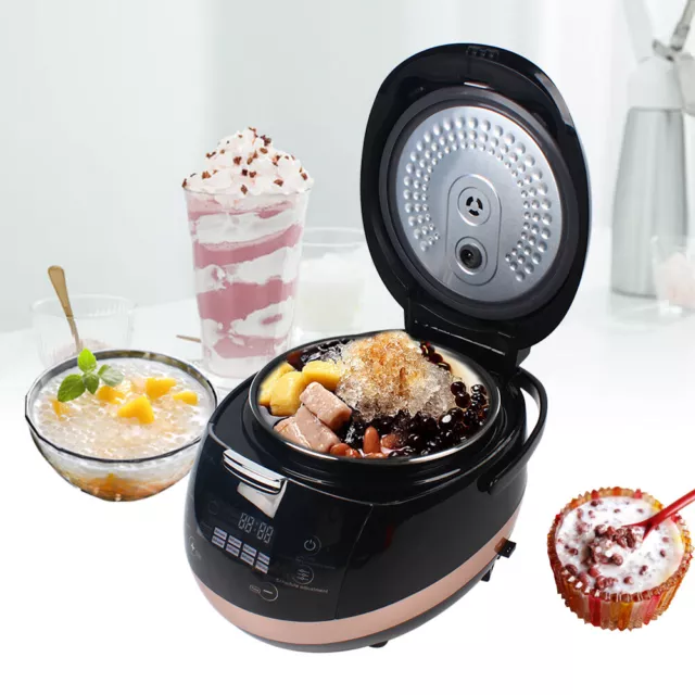 5L Commercial Tapioca Bubble Tea Pearl Ball Auto Maker Milk Tea Pearls Pot 860W