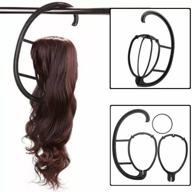 Wig Display Stand Mannequin Dummy Head Hat Cap Hair Holder Foldable Stable///