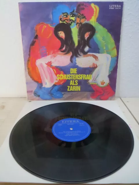 Hörspiel, russische Märchen:	Die Schusterfrau als Zarin (1976, LP, LITERA, DDR)