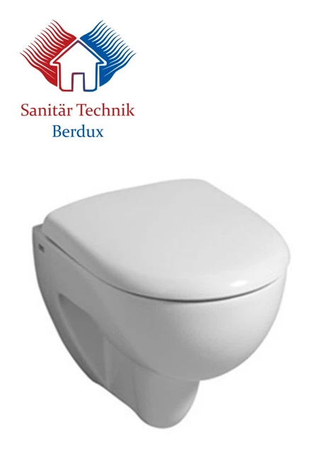 Keramag Tiefspül Wand Wc Renova Nr 1 Spülrandlos KERAMAG / GEBERIT Renova Nr.1 Comprimo Wand-Tiefspül-WC 203245000 NEU