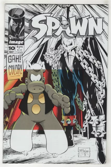 Spawn #10 (May 1993, Image) [Cerebus, Superman] Dave Sims, Todd McFarlane -v