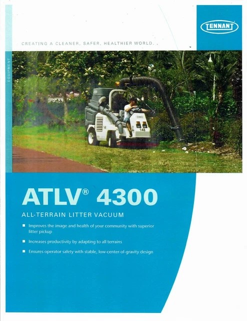 Tennant ATLV 4300 All-Terrain Litter Vacuum