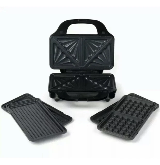 GRILL, SANDWICH ET gaufrier Tower T27020 3en1 avec antiadhésif