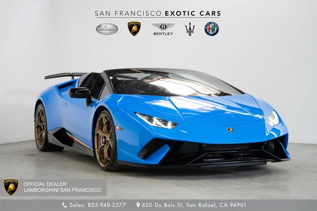 2018 Lamborghini Huracan Performante Spyder Performante Spyder 2018 Lamborghini Huracan Performante Spyder Performante Spyder