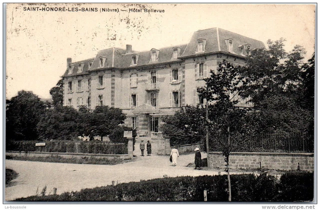 58 SAINT HONORE LES BAINS - l'hotel bellevue ----