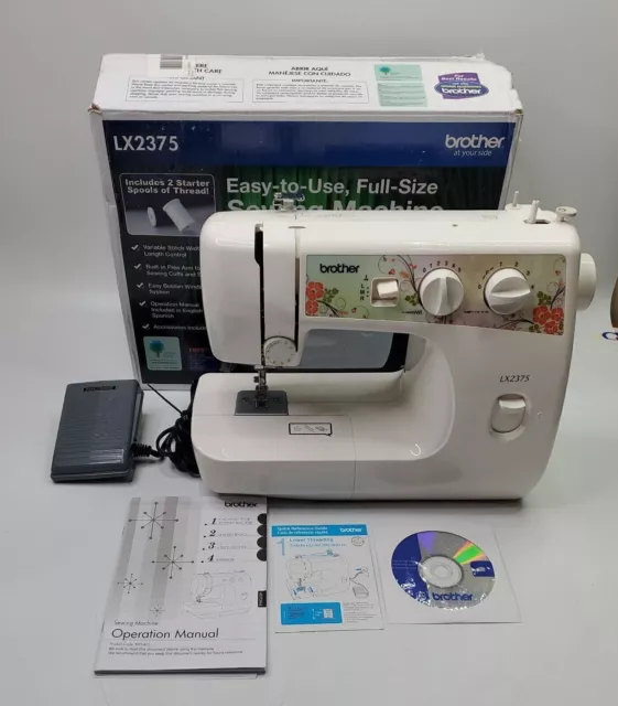 Brother Free Arm Sewing Machine XL-3750, 1.0 CT 