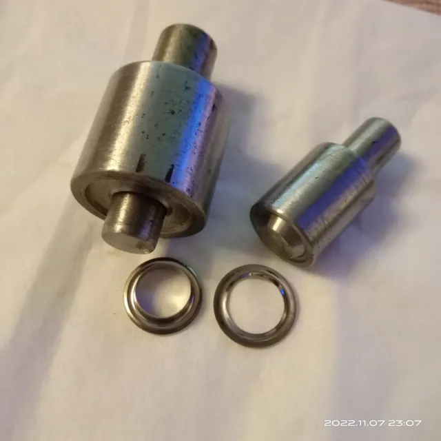 Herramienta troqueladora de ojales de 10 mm para máquina perforadora manual (no 24) 031