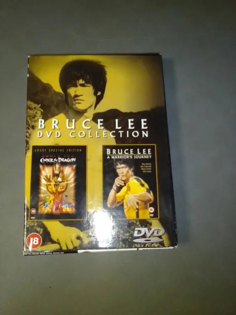Bruce Lee DVD Collection. Enter The Dragon,A Warriors Journey. Boxed