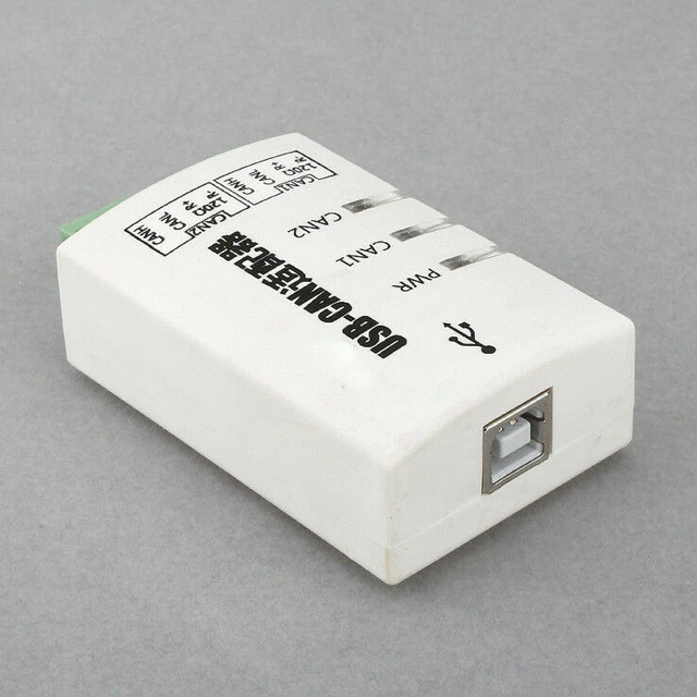 USB TO CAN Converter Adapter Dual-channel 2CH CAN Interface Card USB ...