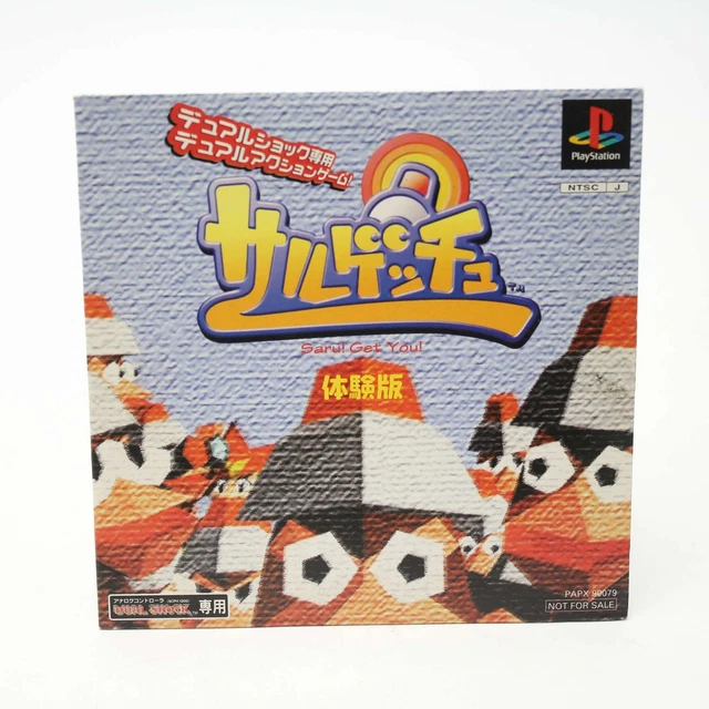 PS1 / Sony Playstation 1 - Ape Escape/Saru! Prendi te! Disco demo GIAPPONESE solo CD