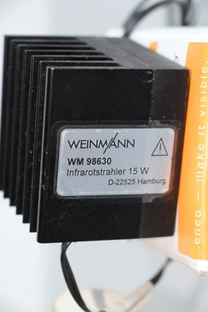 Foco infrarrojo Weinmann WM 98630 15W (S259-R48) 2