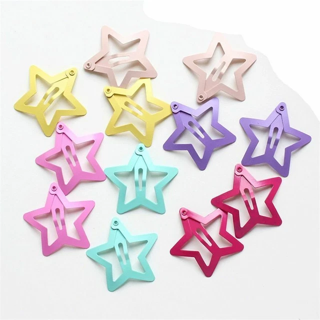 Women Kids Star Hairclips Girls Cute Hair Bobby Pins Children Barrette Hairpins