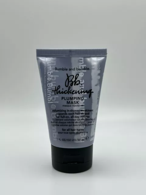 Bumble and Bumble Thickening Plumping Mask, Travel Size 2oz/60ml, NEW