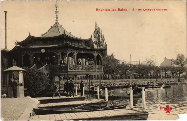 CPA Enghien les Bains Le Kiosque Chinois FRANCE (1308308)
