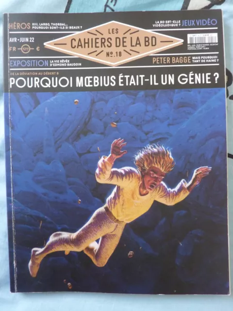 Revue BD-Les Cahiers de la BD n°18 - Pourquoi Moebius était il un génie ? TBE