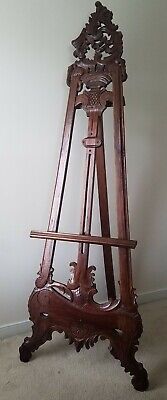 Antique Display Easel early 1900s beautifully detailed.