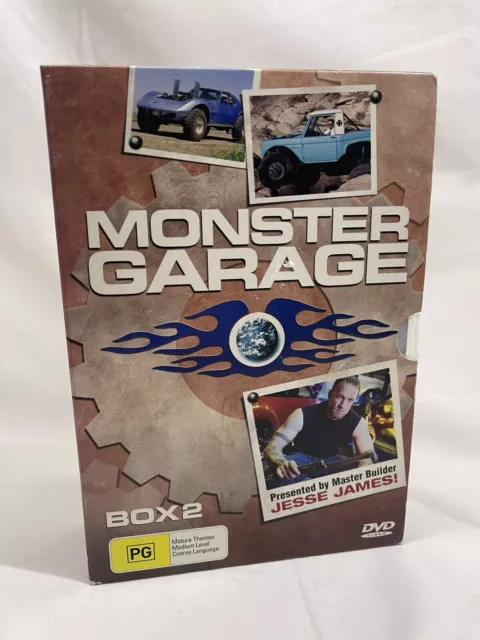 Monster Garage : Season 1 : Box 2 (DVD, 2002) 11 episodes Jesse James Region 4