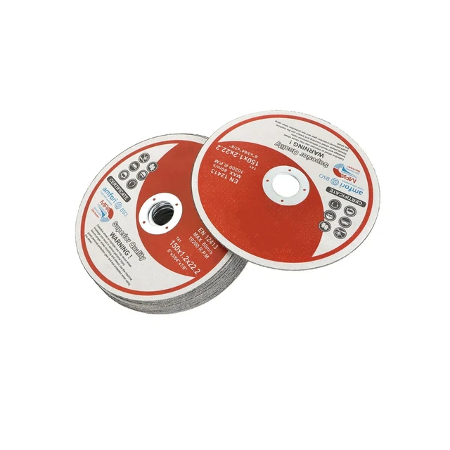 Cut Off Wheels 50 Pack 6 x .045 x 7/8 Inch Metal and Stainless Steel Cutting ...