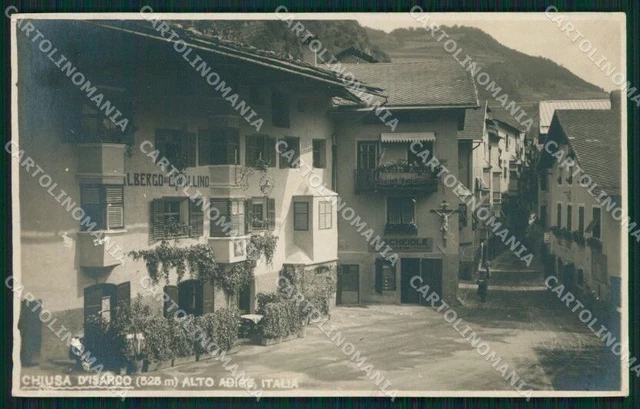 Bolzano Chiusa d'Isarco Foto cartolina QZ8167