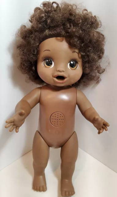 Bilingual Doll Hasbro Baby Alive African AA Hispanic Speaks English Spanish